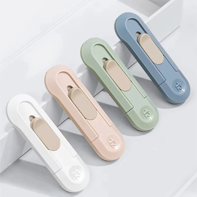 Portable Box Cutter Retractable Multifunctional Artwork Knife Office