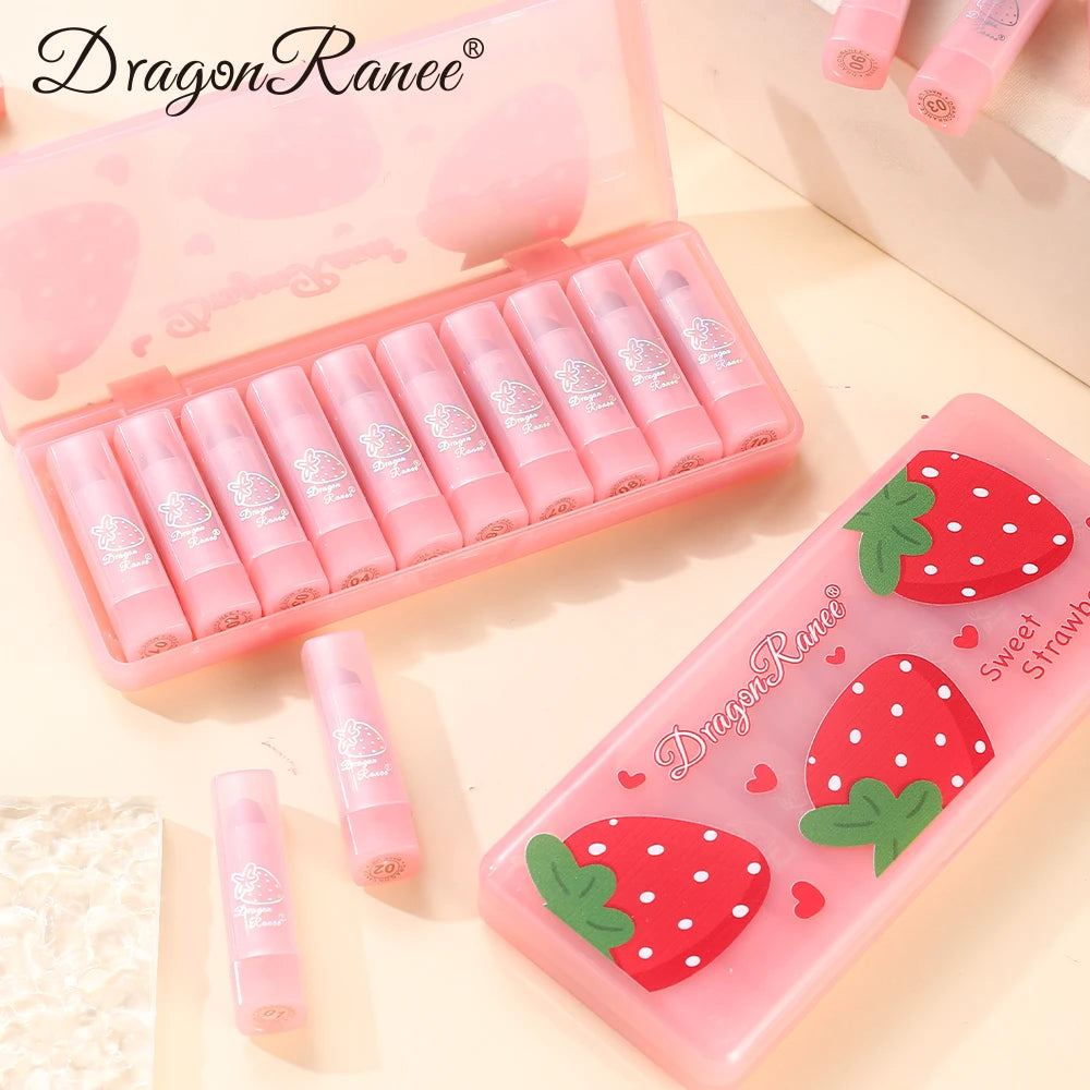 Ten-Piece Lipstick Set, Velvet Matte Finish, Silky and Delicate Finish, Long-Lasting, Waterproof, Enhances Complexion, Lipstick Set Zpaxo