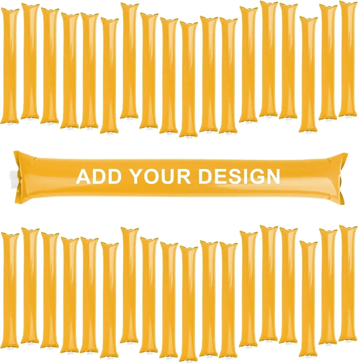 Custom Boom Sticks Balloons Stick Thunder Party Noise Maker Zpaxo orange customize 50 pcs