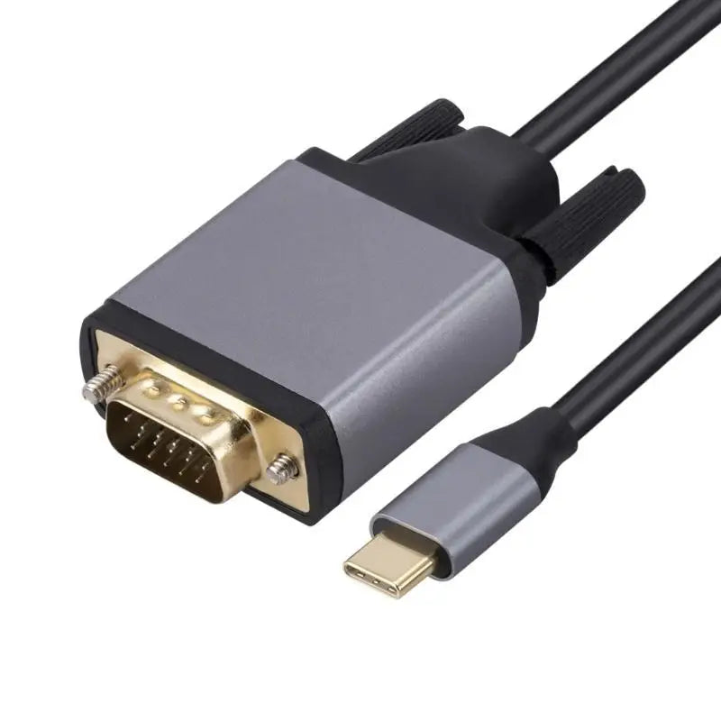 652F USB C to VGA Cable 5.91ft Type C to VGA Converter for Home and Office Use Zpaxo CN