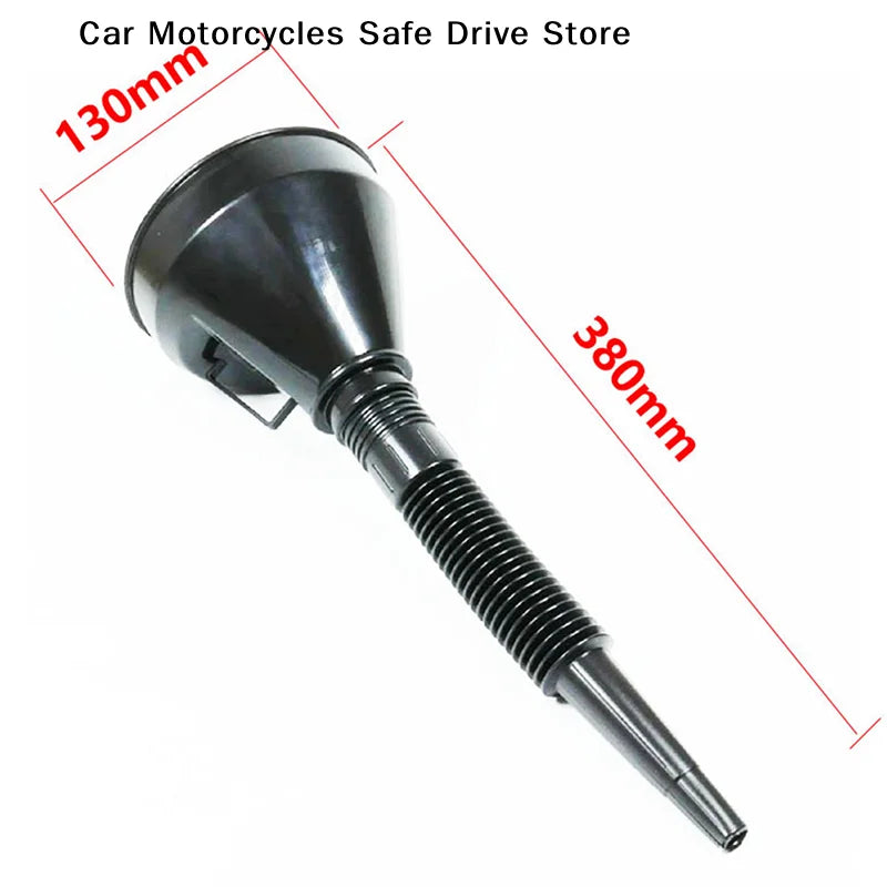 1 Engine Refueling Funnel Filter Car Motorcycle Truck Oil Gas Filling
