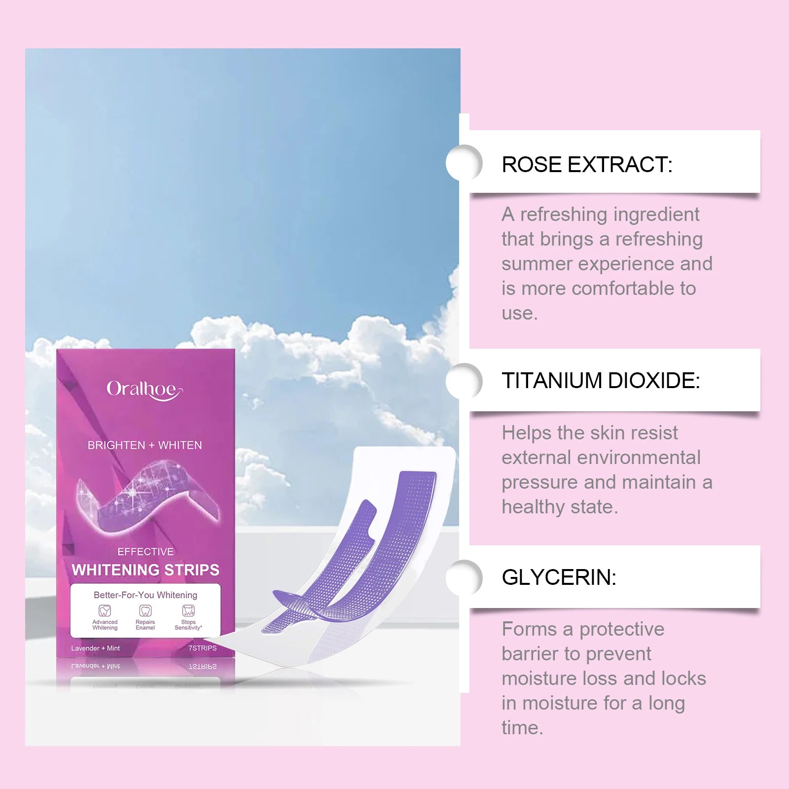 Oralhoe Teeth Whitening Strips – Remove Coffee & Smoke Stains Teeth Whitening Strips Zpaxo