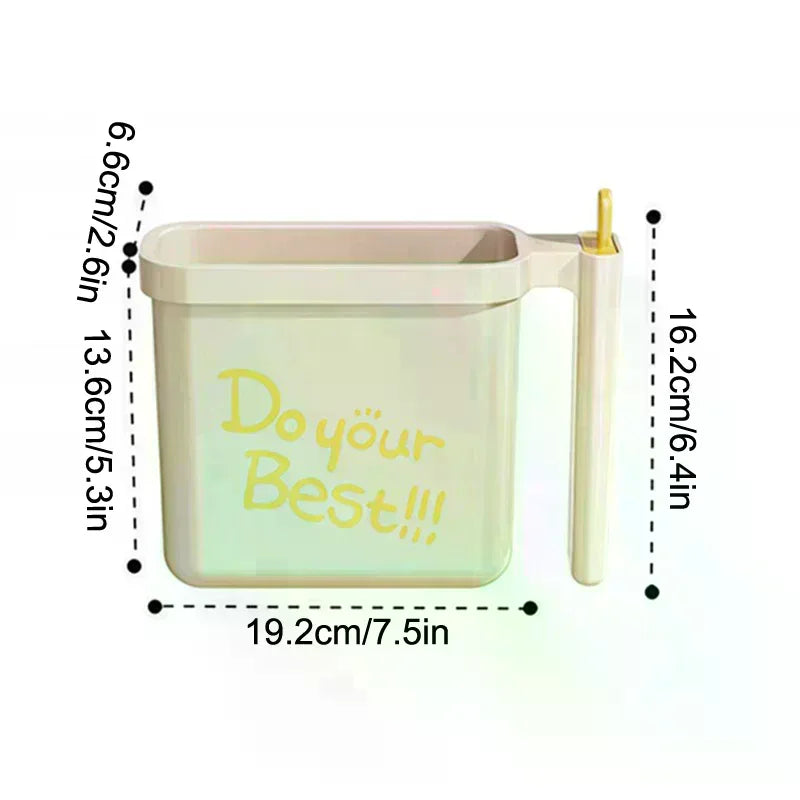 For Dorms Camping School Office Home Instant Noodle Bowl With Multi-Functional Instant Noodle Fork With Handles Food Container Zpaxo