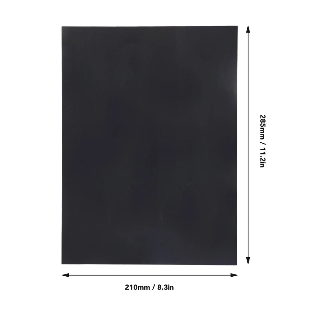 10 Sheets Laser Test Paper Laser Testing Paper 210x285mm Black Double Sided Laser Marking Engraving Machine Test Focus Paper Zpaxo