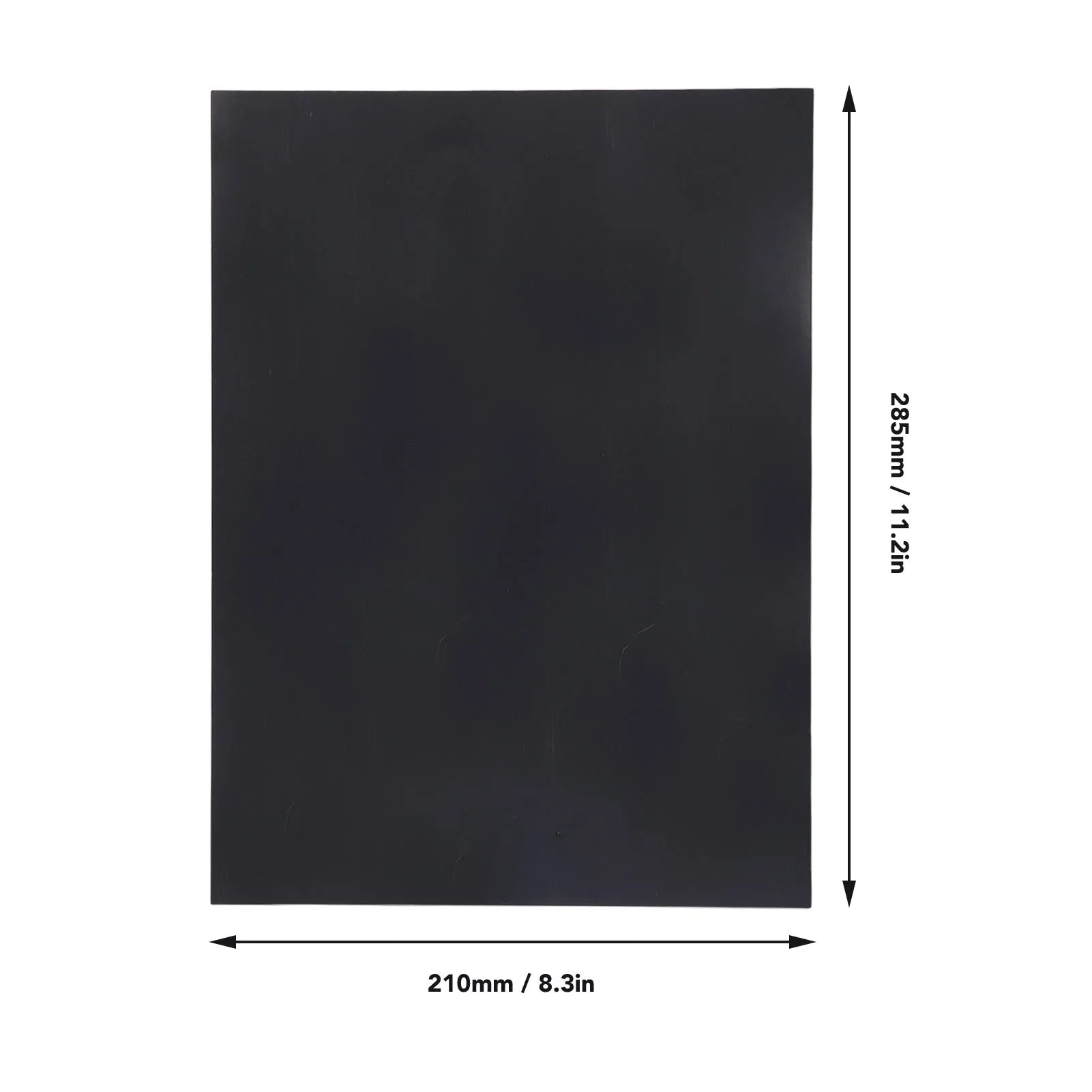 10 Sheets Laser Test Paper Laser Testing Paper 210x285mm Black Double Sided Laser Marking Engraving Machine Test Focus Paper Zpaxo