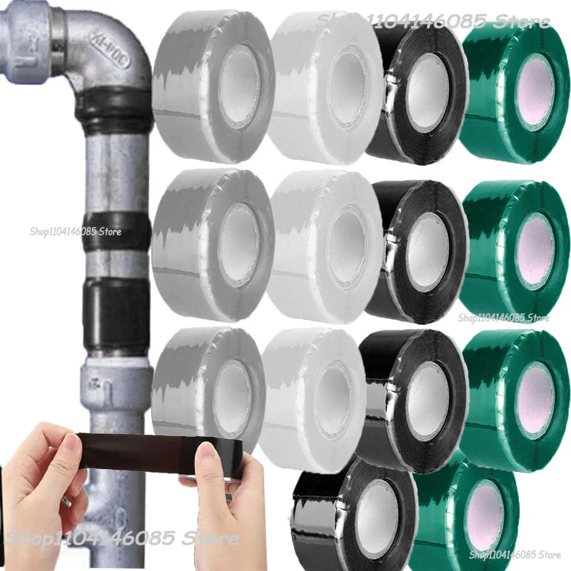 Super Strong Waterproof Stop Leaks Seal Repair Performance Silicone Adhesive Insulating Duct Tapes Duct Tape Zpaxo