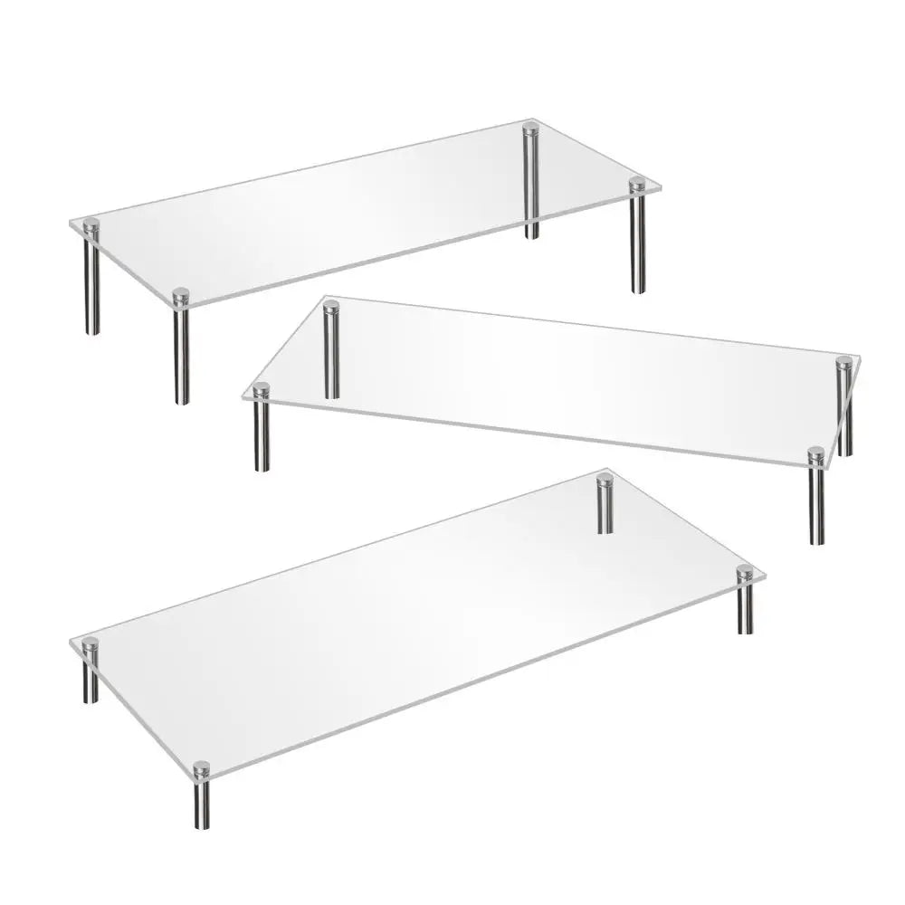 Clear Acrylic Cake Stand & Cupcake Display Riser – 4 Sizes