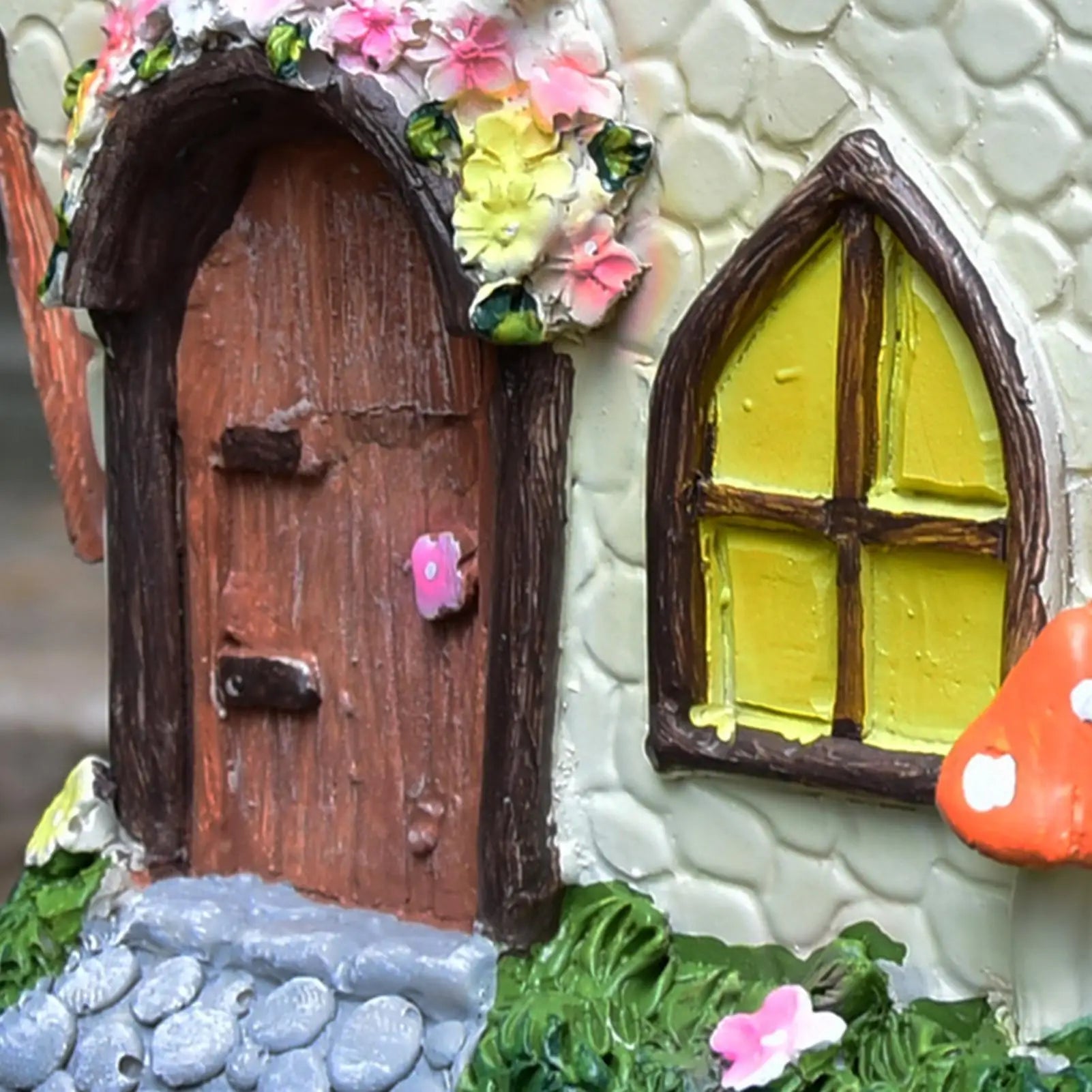 Bird House Windproof Resin Nesting Decoration Chain Waterproof