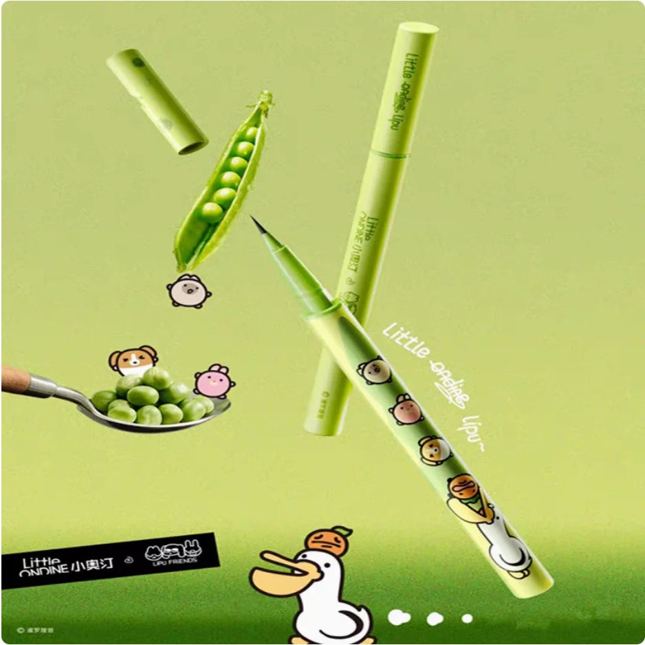 Little Ondine eyeliner Pencil lower eyelash Eyeliner Precise Outline Liquid eyeliner Xiaoaoting Makeup Cosmetics Zpaxo