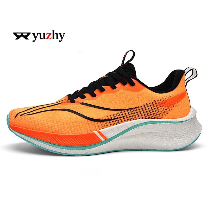 Men's Casual Sneakers Luxury Trainer Shoes Breathable Race Running
