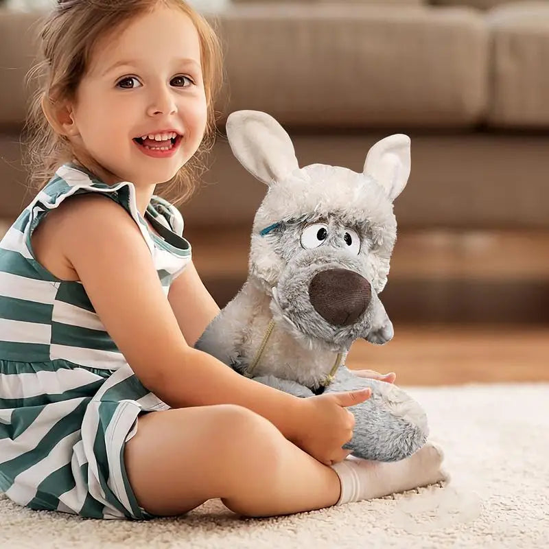 Stuffed Wolf Plush 11.8 Inches Stuffed Toy Sheep Clothing Huggable Dolls Soft Plush Collectible Home Decoration For Sofa Living Zpaxo United States