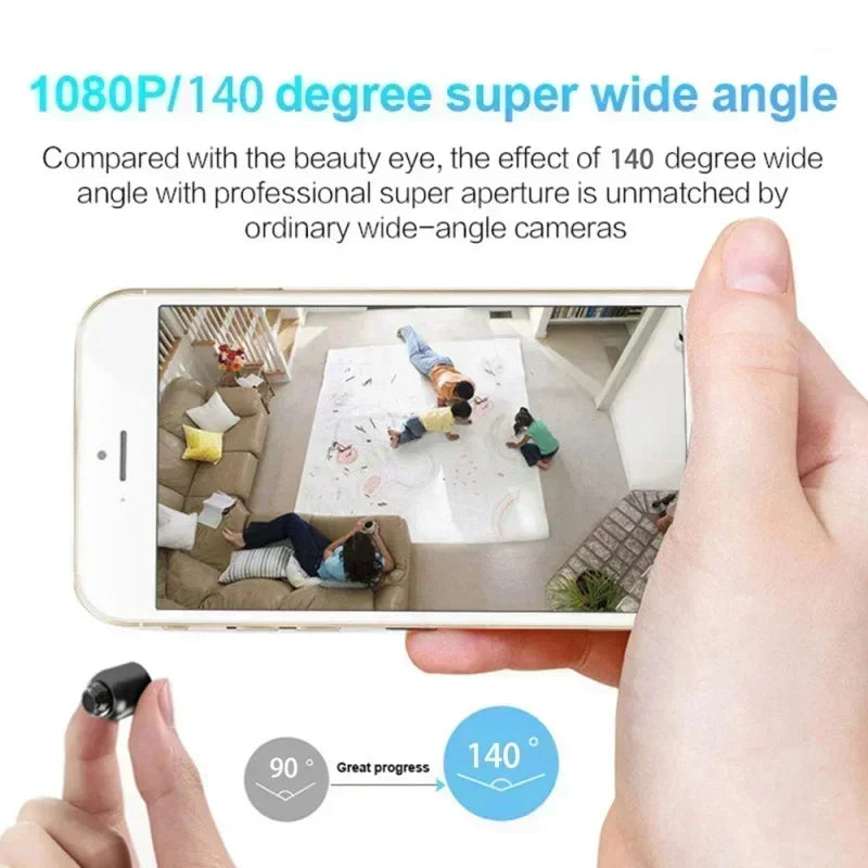 X5 Mini Camera 1080P Clear Night Vision Lightweight Portable Premium