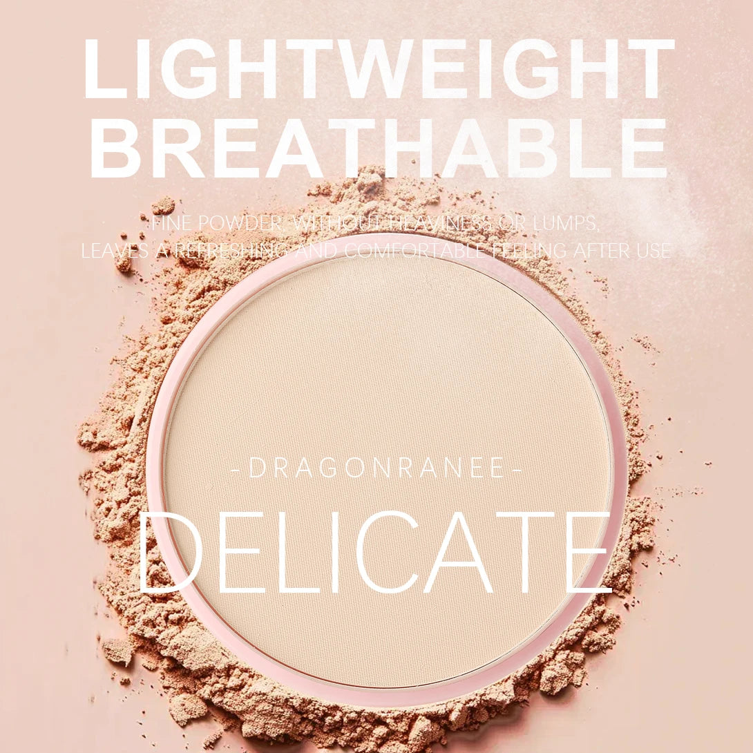 One-Touch Smoothing Powder That Doesn'T Stick, Removes Oil and Controls Oil, Naturally Brightens Skin Tone, Provides a Fine and Long-Lasting Finish, Waterproof and Sweat-Proof Powder Zpaxo