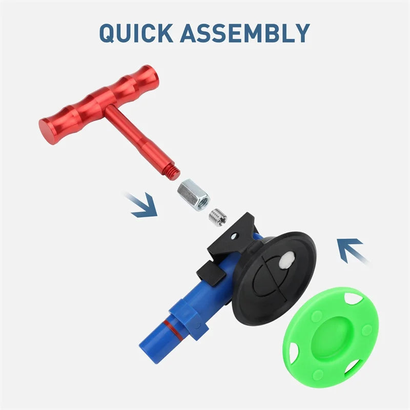 T-Handle Vacuum Dent Puller – Paintless Car Dent Repair Kit