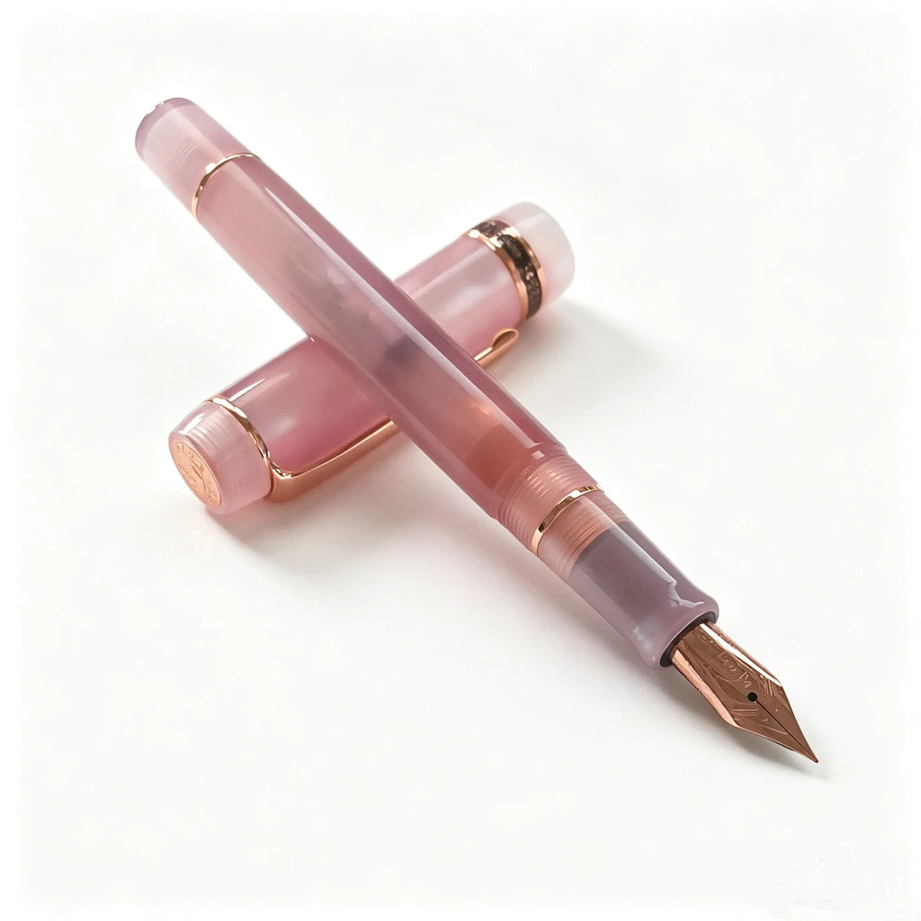 Kaigelu 316 Smooth Acrylic Fountain Pen EF/F/M Nib Beautiful Marble Amber Texture Ink Writing Gift Office Business Zpaxo