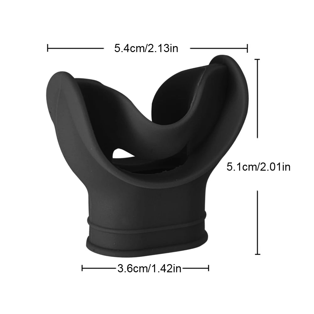 Scuba Diving Second Stage Silicone Mouthpiece Cover Octopus Holder