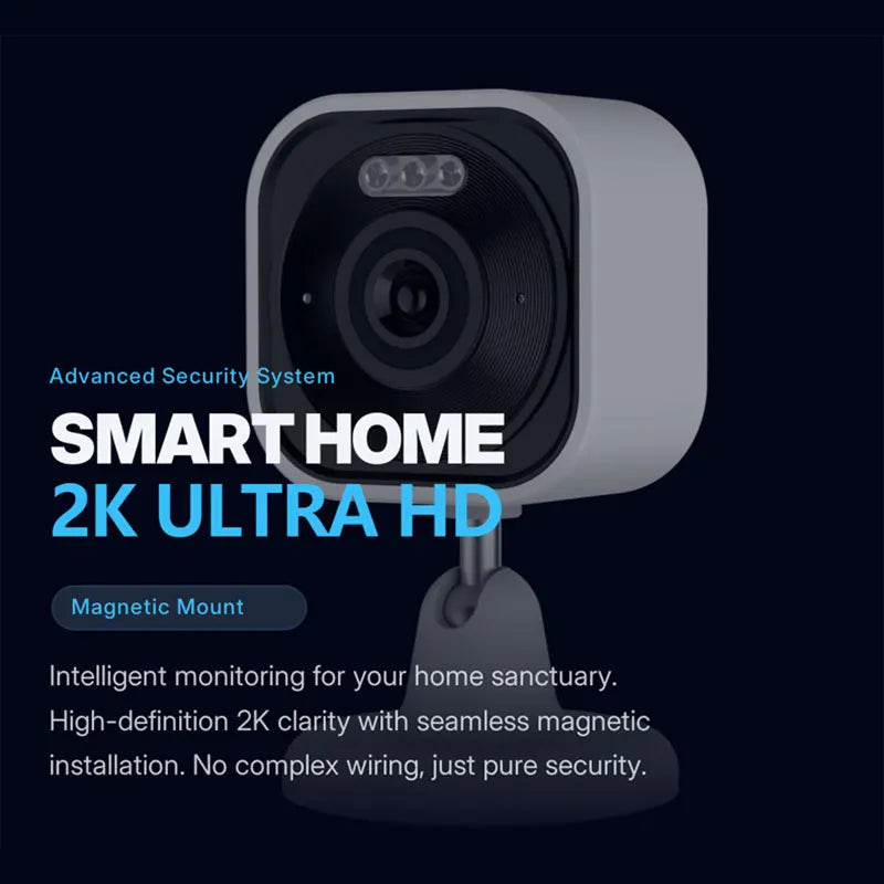 Ultra-clear 2K Surveillance Camera Remote Control Via Mobile Phone