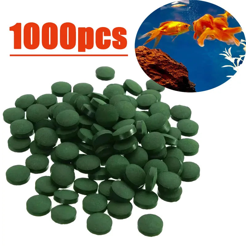 Spirulina Algae Wafers – Bulk Fish Food for Catfish & Shrimp
