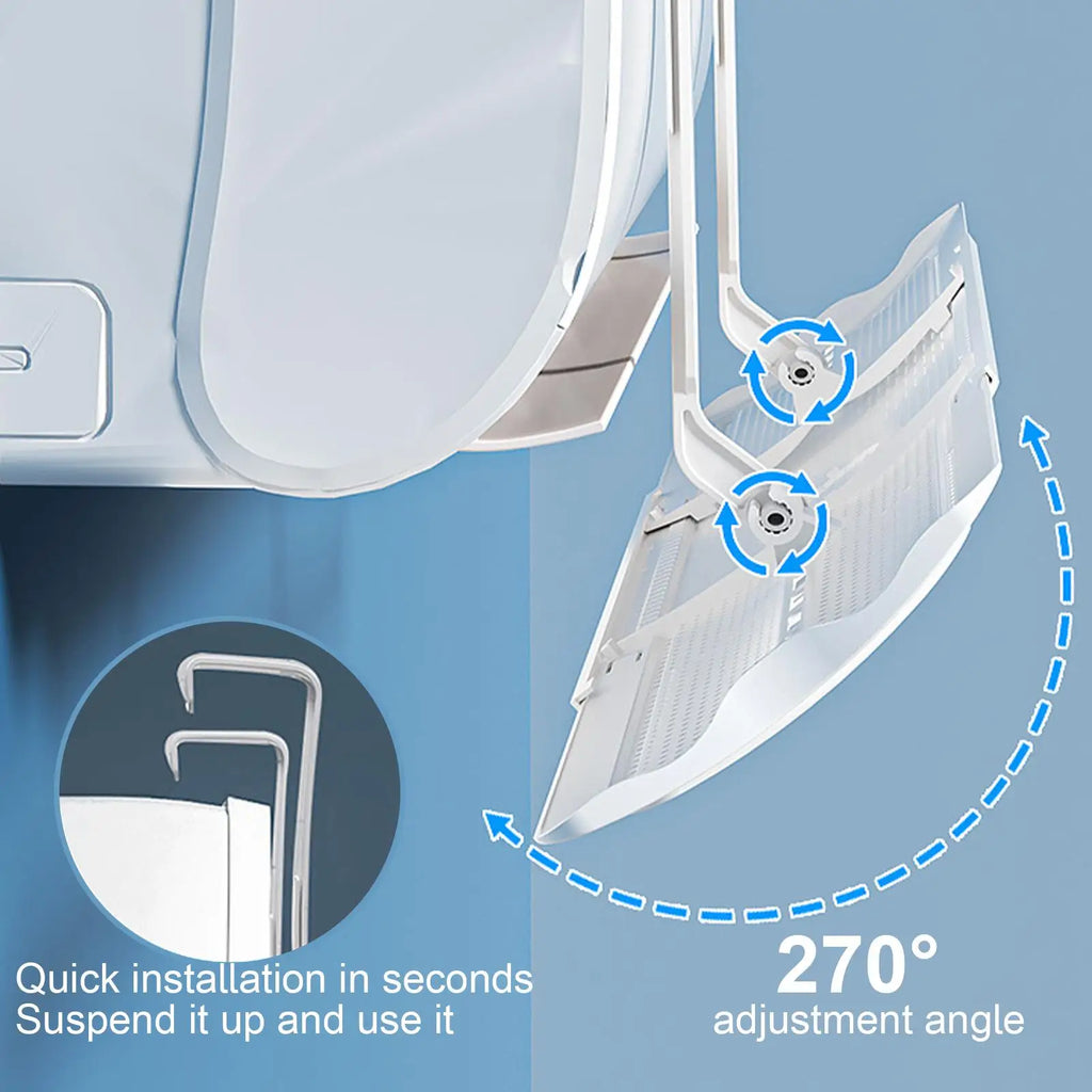 Adjustable Punch Scalable Air Conditioning Wind Shield Anti Direct