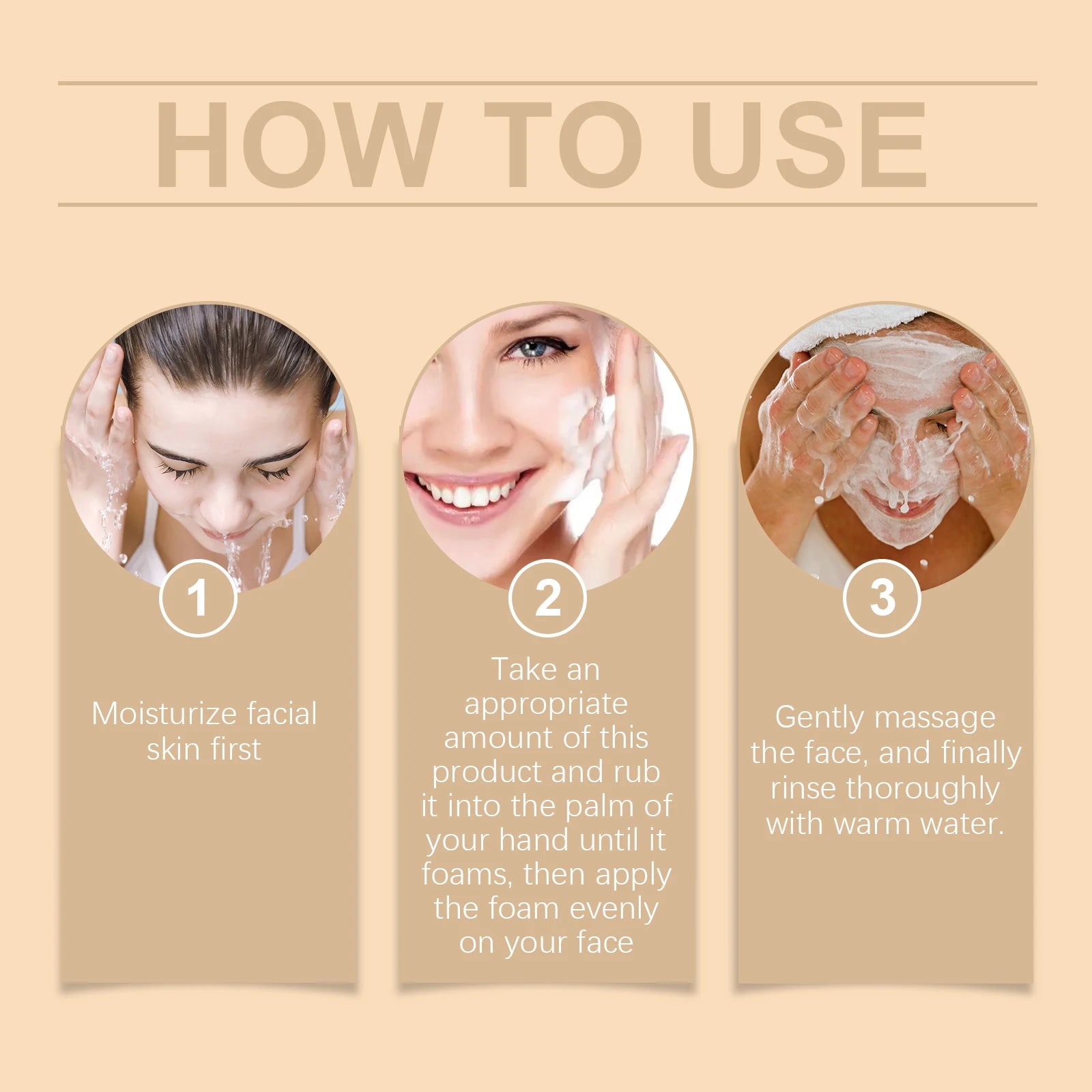 Rice Milk Cleansing Foam 120g Gentle Facial Wash Deep Cleanse Rice Extract Hydrating Non Drying Rich Lather for Soft Bright Skin Zpaxo