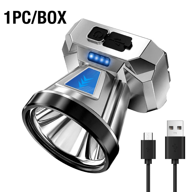 Headlight Strong Light Charging Bright Head Mounted Lighting Ultra