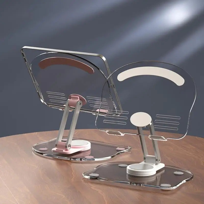 652F Adjustable Acrylic Phone and Pad Holder with Anti Slip Base for Hands View Zpaxo