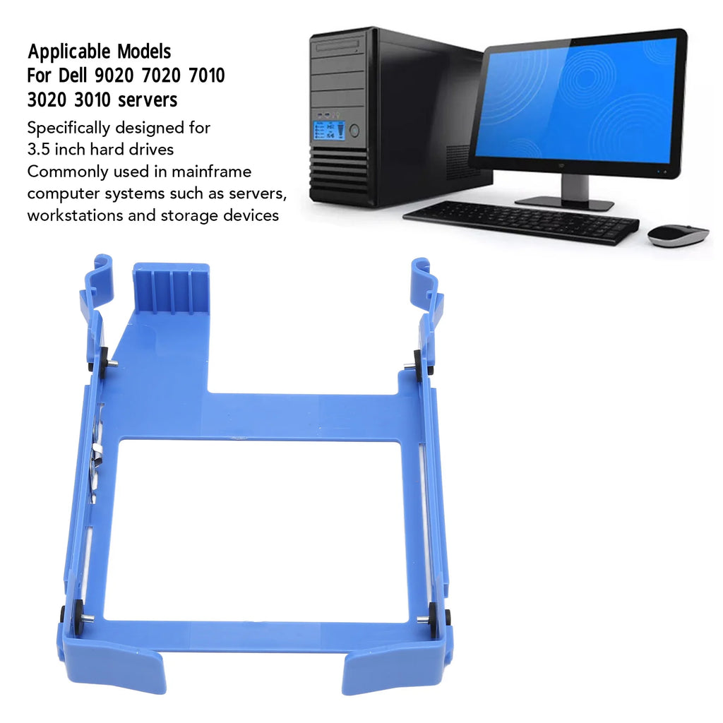 3.5inch Hard Drive Tray Detachable Replacement Hard Drive Tray Caddy SAS SATA HDD Tray Caddy for Dell 9020 7020 7010 3020 3010 Zpaxo