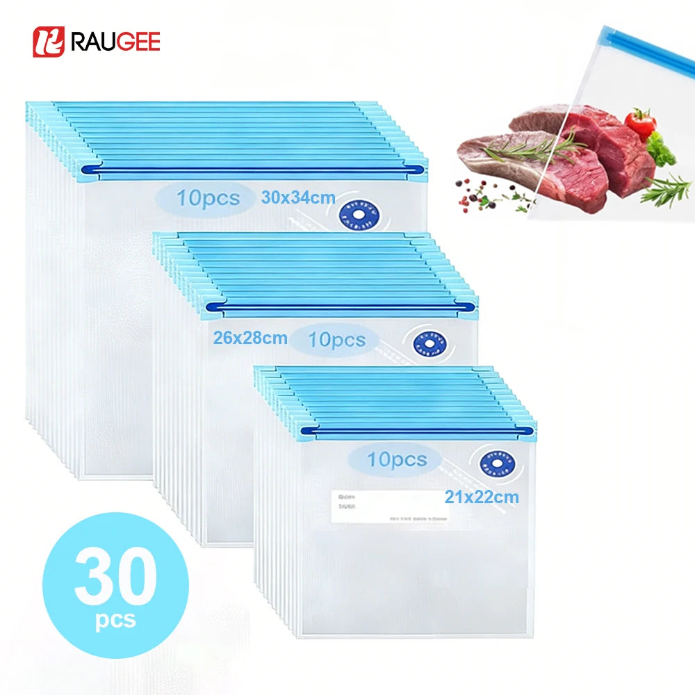 Vacuum Bags Food Packaging Reusable Sealing Bag BPA-Free Storage