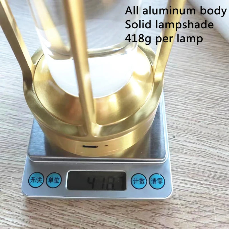 SHINEKNOT Rechargeable LED Camping Lantern | Waterproof Aluminum LED Camping Lantern Zpaxo