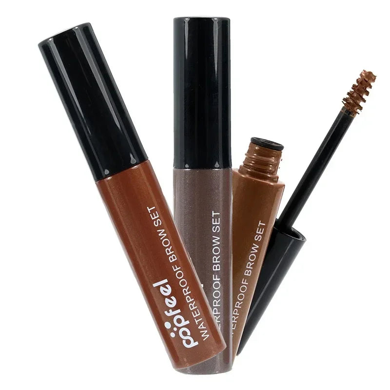 New Hot Brand Makeup Eye Brow Gel Coffee Black Brown Paint Eyebrows Gel Waterproof Eyebrow Tint Mascaras Kit Sobrancelha Fashion Zpaxo
