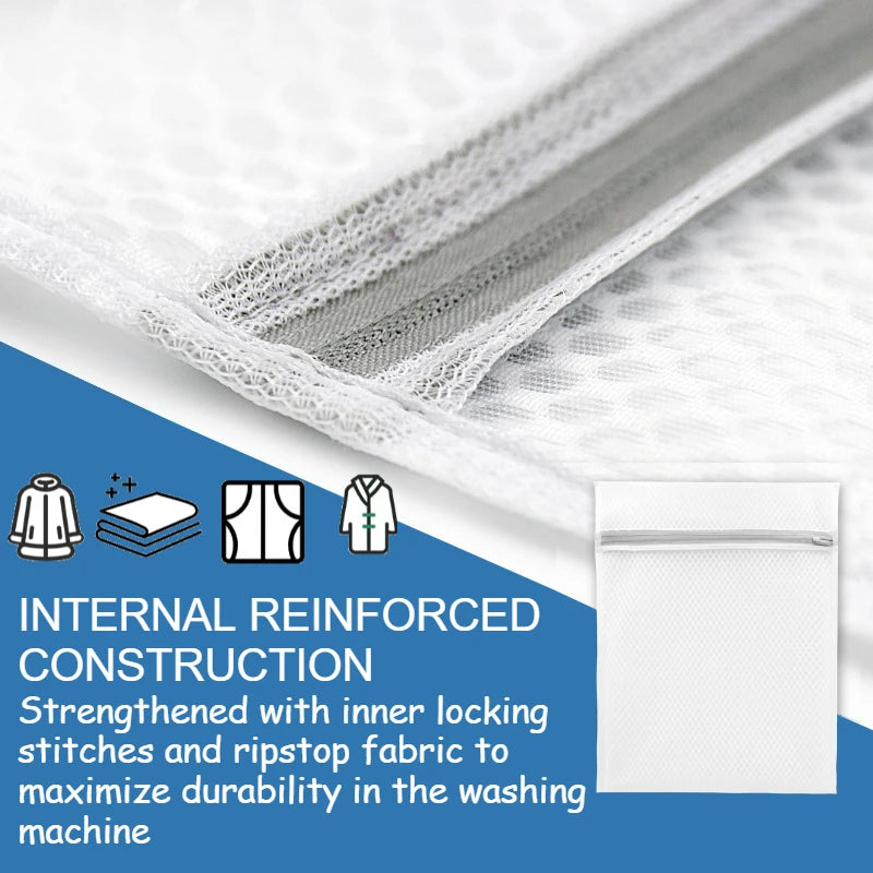 Underwear Washing Machine Bag Laundry Bag Garment Bag Anti-deformation Winding College Dormitory Dirty Clothes Storage Bags Zpaxo