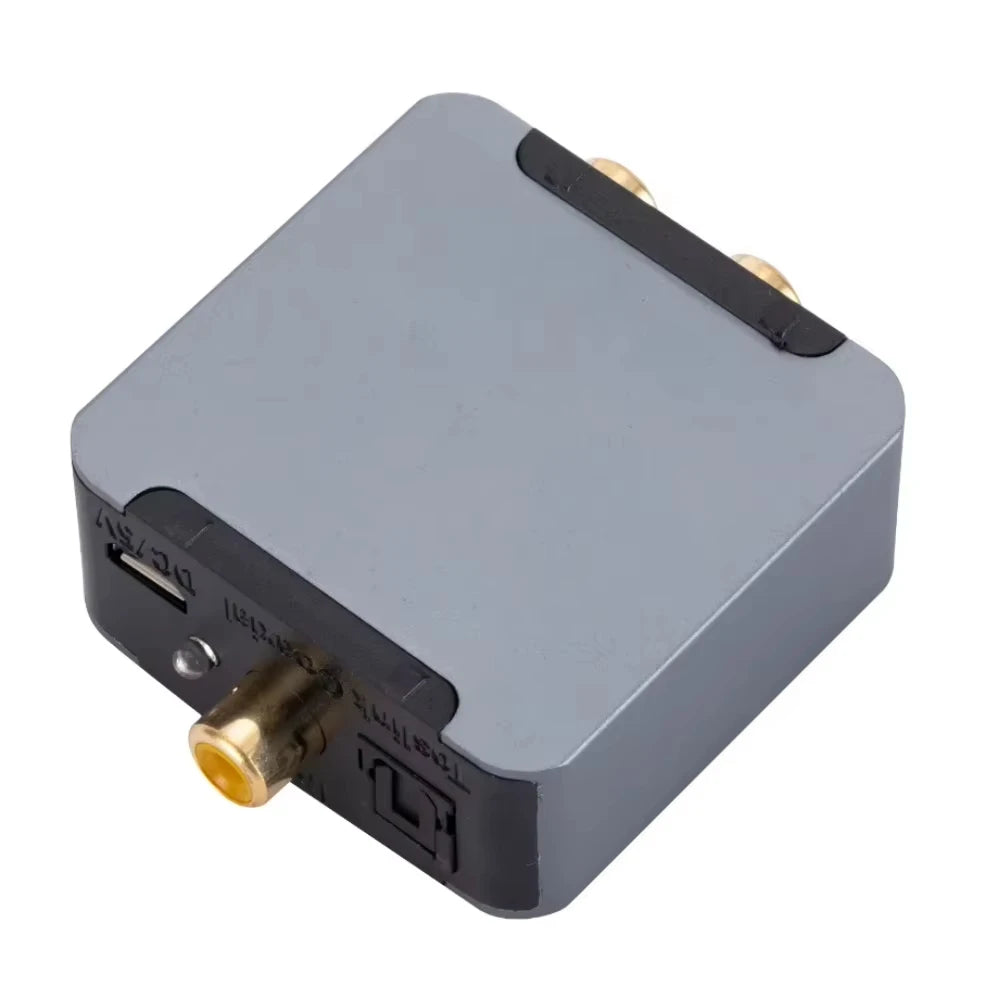 Digital Analog Converter DAC Audio Optical Toslink SPDIF Coaxial Zpaxo