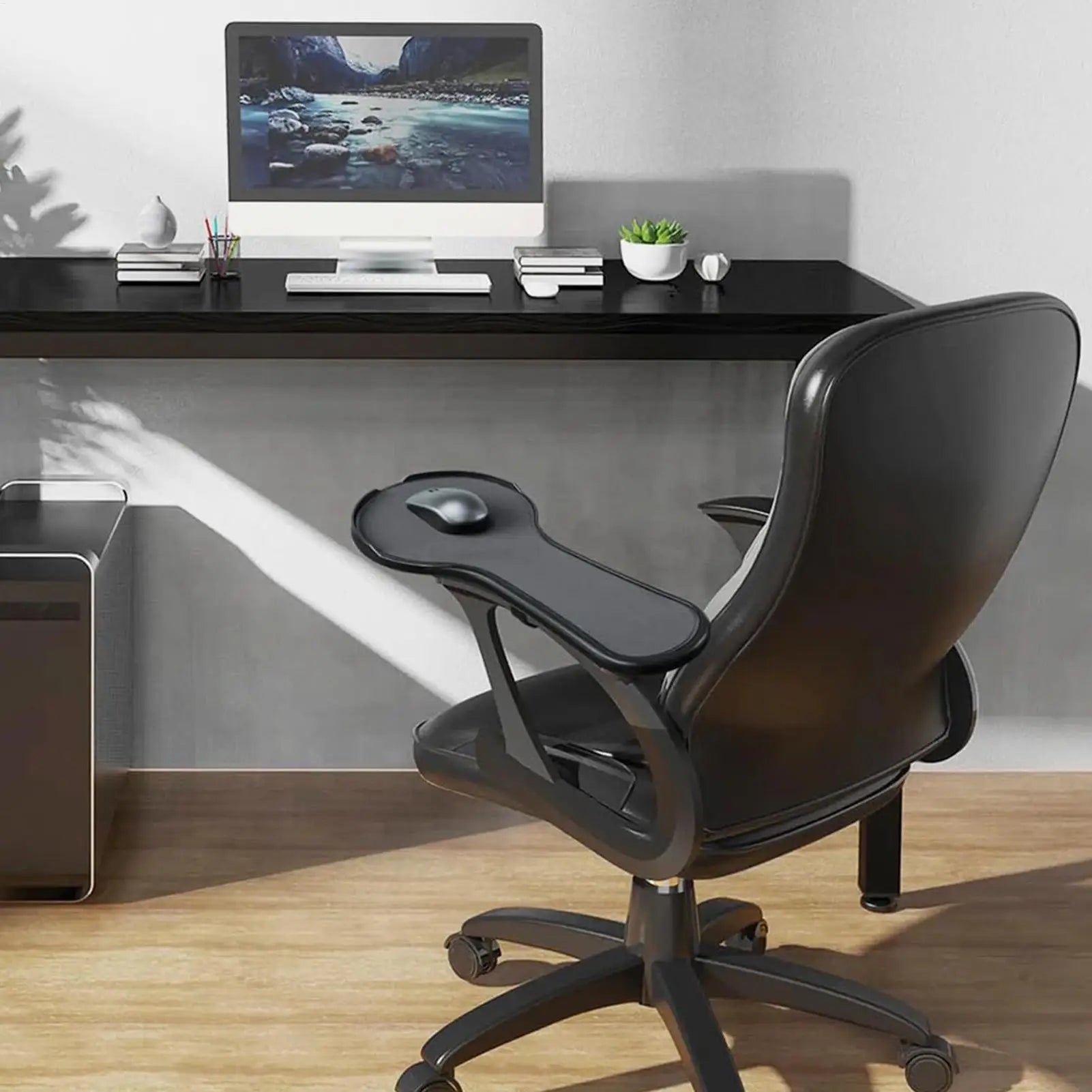 Armrest Desk Extender Arm Rest Pad Chair Ergonomic Design Attachment