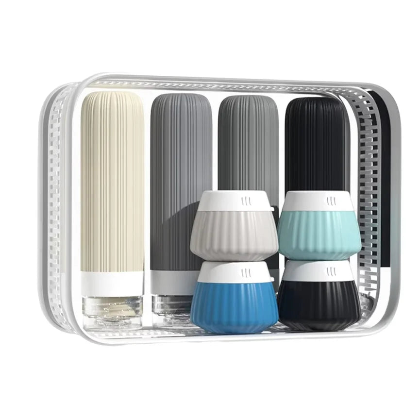 Mrsdry Travel Bottles TSA Approved Toiletries Leak Proof Silicone Zpaxo MULTI