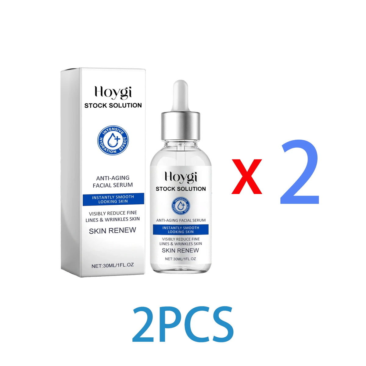 Vitamin C Face Serum 30ml Brightening, Anti Aging Tightens Minimizes Pores Hydrating Firming Essence for Fine Lines Dull Skin Zpaxo 2PCS