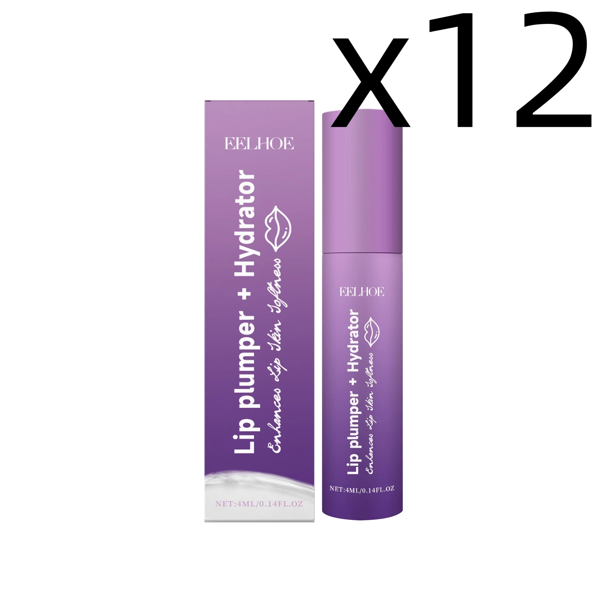 Jojoba Seed Oil Lip Balm Repair Dry Cracked Lips Reduce Fine Lines Enhance Lip Elasticity Lasting Moisturizing Portable Lipstick Zpaxo 4ml Boxed X 12PCS