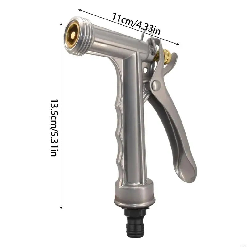 High Pressure 5 Inch Zinc Alloy Guns Nozzle for Garden Hose and Car Washing Zpaxo