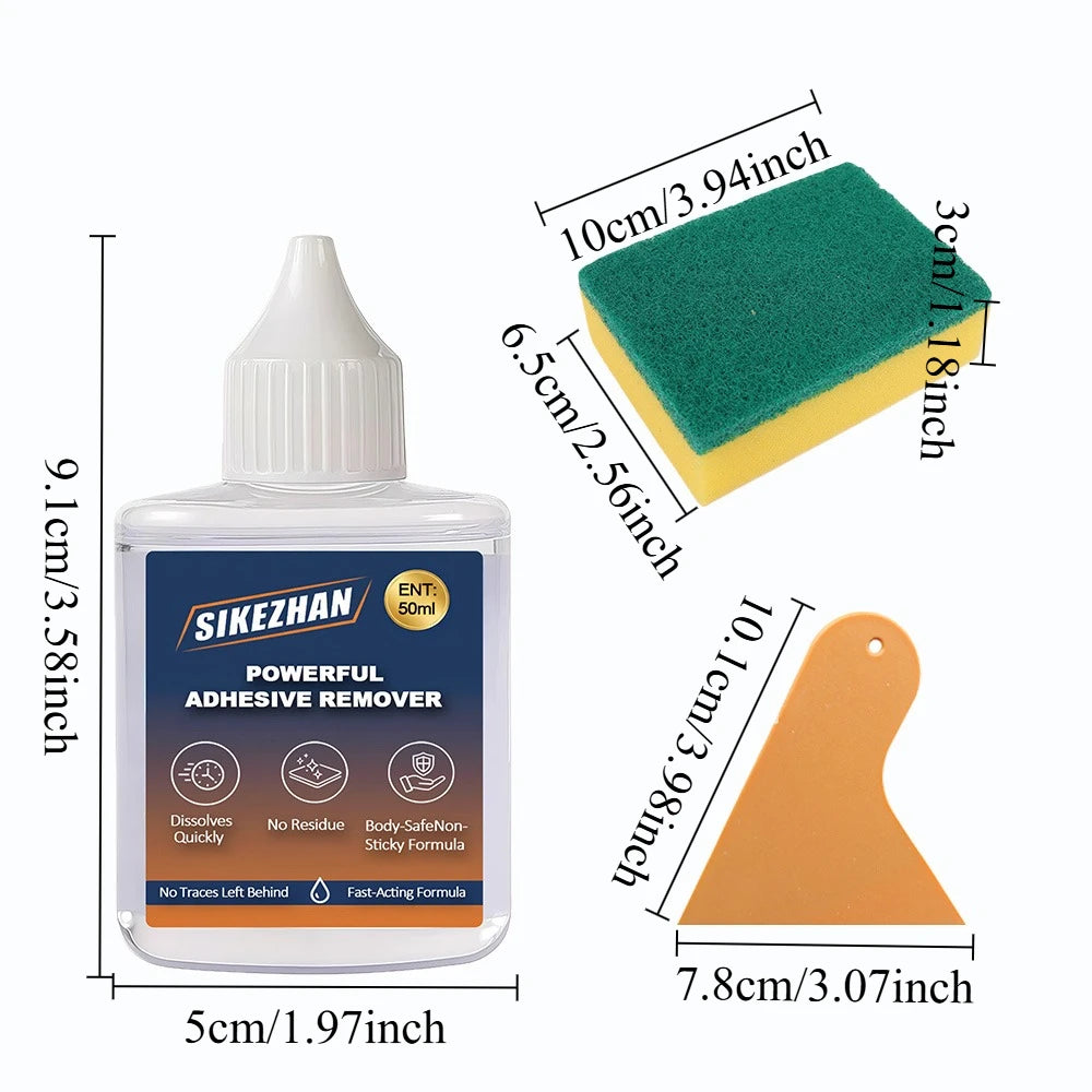 Super Sticky Residue Remover Car Window Film Adhesive Remover Sticker Cleaning Glue Remover Cleaning Agent Cleaning Products Zpaxo