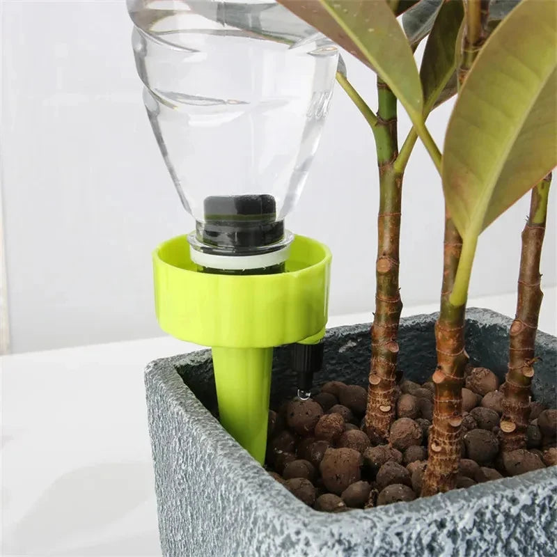 Automatic Plant Watering Spikes – Adjustable Drip Irrigation Set