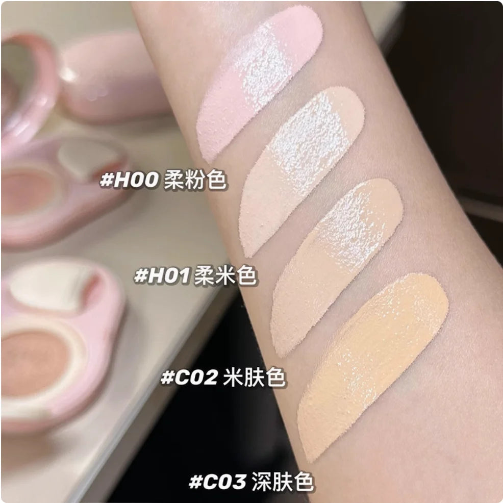 Judydoll Cushion Brightening Concealer Puff Long Lasting Waterproof Zpaxo