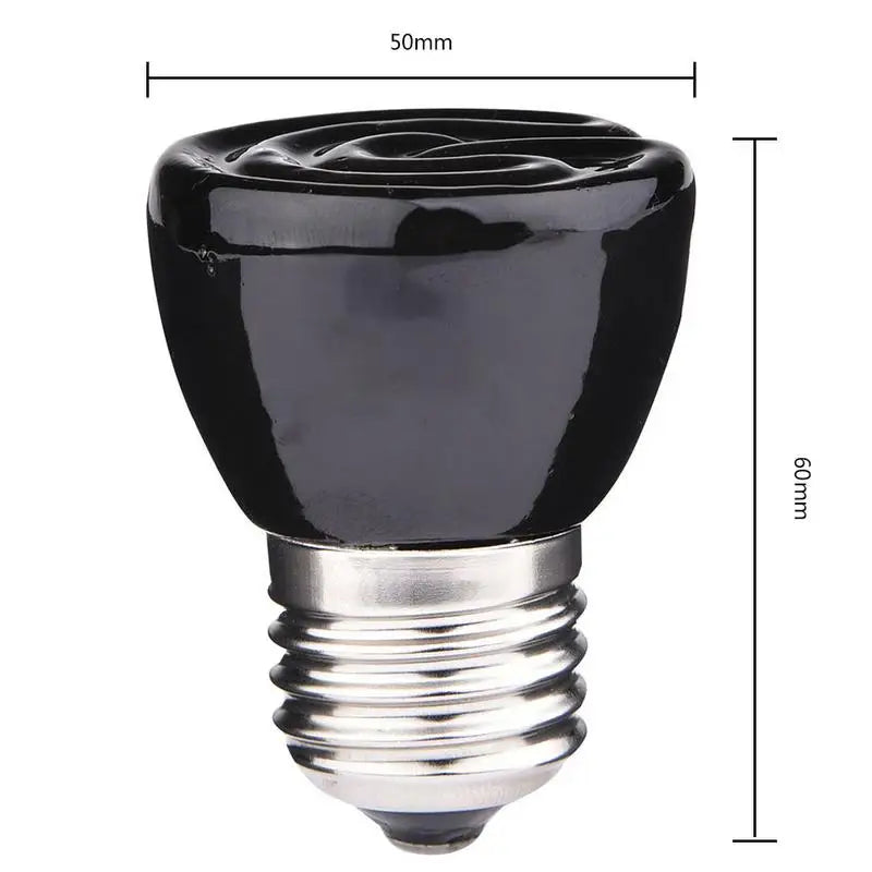 25 50 75 100W E27 Pet Heating Lamp 110-120V Infrared Ceramic Emitter