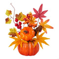 Functional Autumns Maples Pumpkins Decoration Durable Materials For Indoors Outdoor Scenes Zpaxo Pumpkin Ornament D03 China Mainland