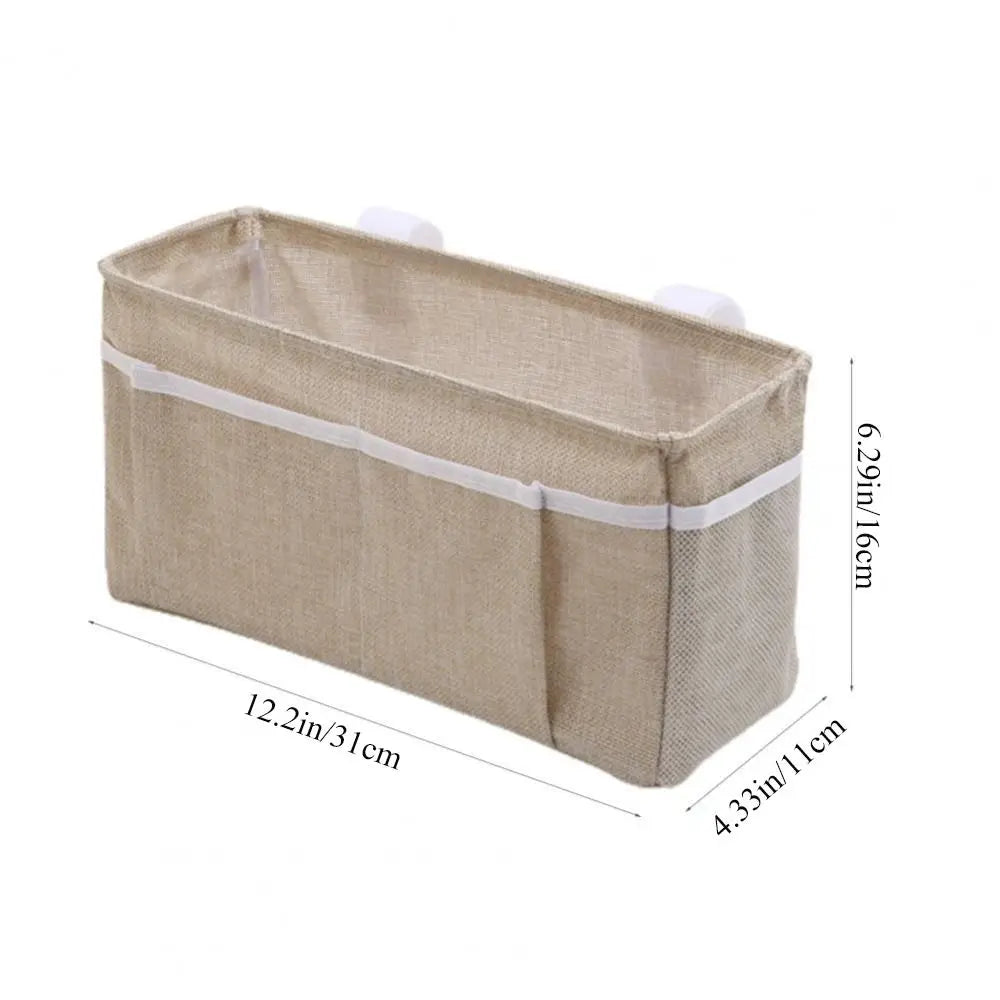 Durable Multi-pocket Magic Sticker Removable Hanging Storage Bag Zpaxo
