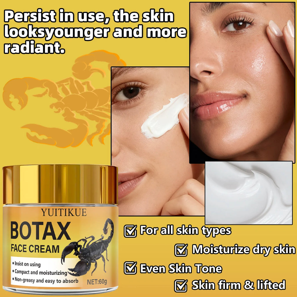 BOTAX Anti-Wrinkle Face Cream 60g | Bee Venom & Hyaluronic Acid Anti-Wrinkle Face Cream Zpaxo