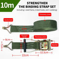Heavy Duty Ratchet Cargo Tie Down Straps – 3M to 15M