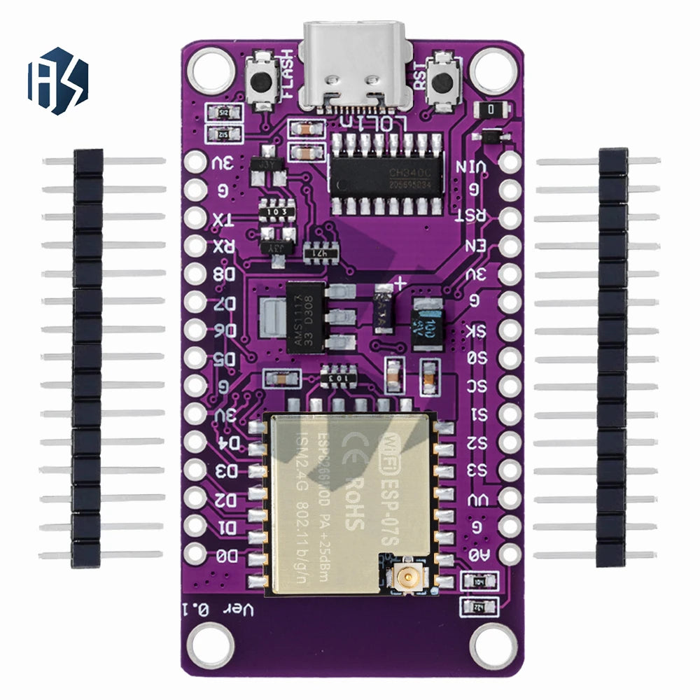 NodeMCU v3 ESP8266 Development Board Wireless Wifi Iot Module Type-c Zpaxo