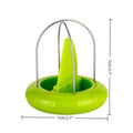Kiwi Cutter Peeler Slicer Kitchen Detachable Creative Gadgets Stainless Steel Lemon Peeling Tools Fruits Salad Maker Accessories Zpaxo Green