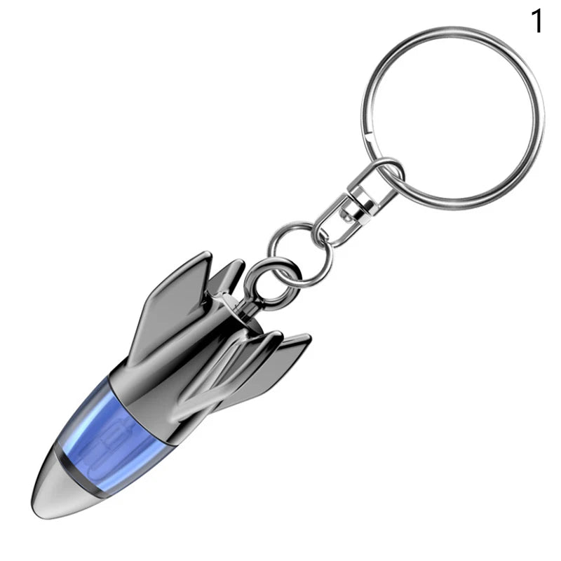 Anti-static Keychain Car Body Static Eliminator Discharger Antistatic Zpaxo rocket