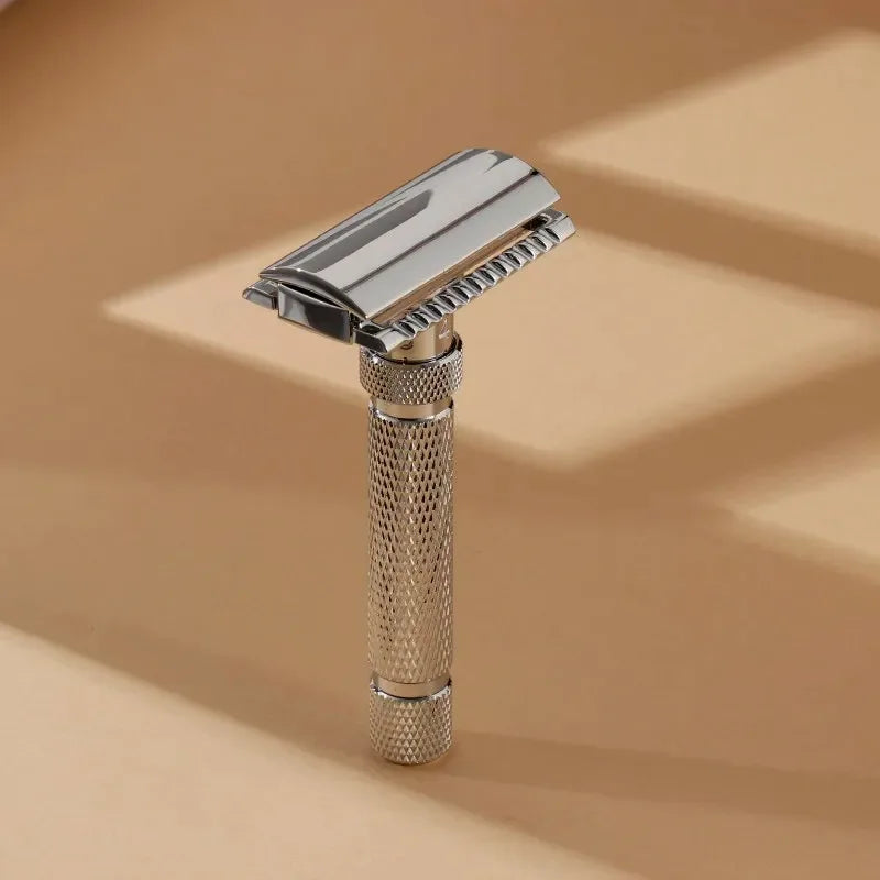Yaqi The Final Cut Adjustable Chrome Safety Razor for Men Adjustable Safety Razor Zpaxo