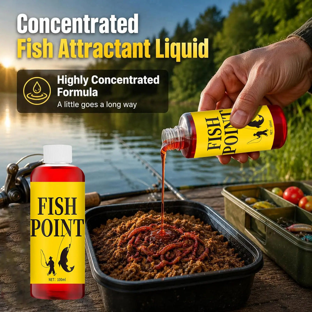 100ml Trout Lure Fish Attractant Concentrated Fast-Acting Bass Scent Fish Attractant for Crucian Carp Grass Carp Tilapia Outdoor Zpaxo